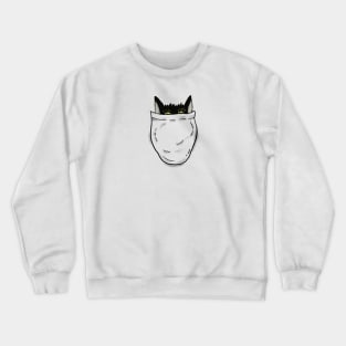 Kitten in my pocket Crewneck Sweatshirt